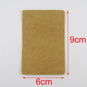 Bulk 40pc Earring Necklace Jewelry Display Card 90x60mm select colour