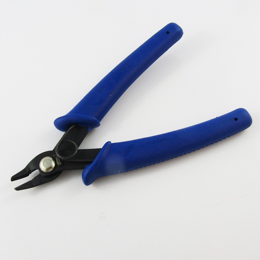 Flush Cutter Jewellery Pliers Carbon Steel Shear Tool 128mm Blue Etsy