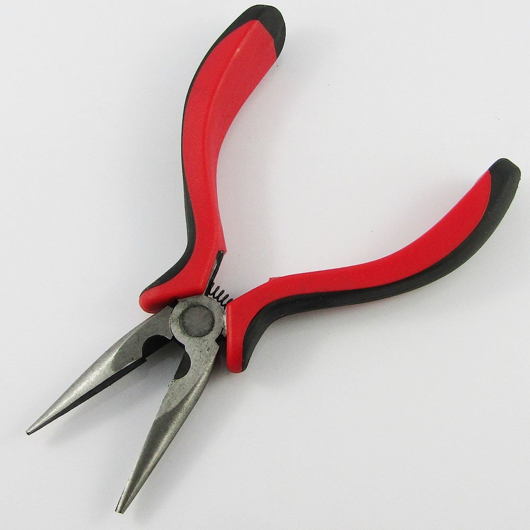 Craft & Jewellery Stainless Steel Spring Loaded Needle Nose Pliers ...