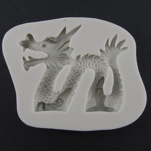 Chinese Dragon Silicone Casting Mould for Epoxy Resin DIY Jewellery Ornament etc