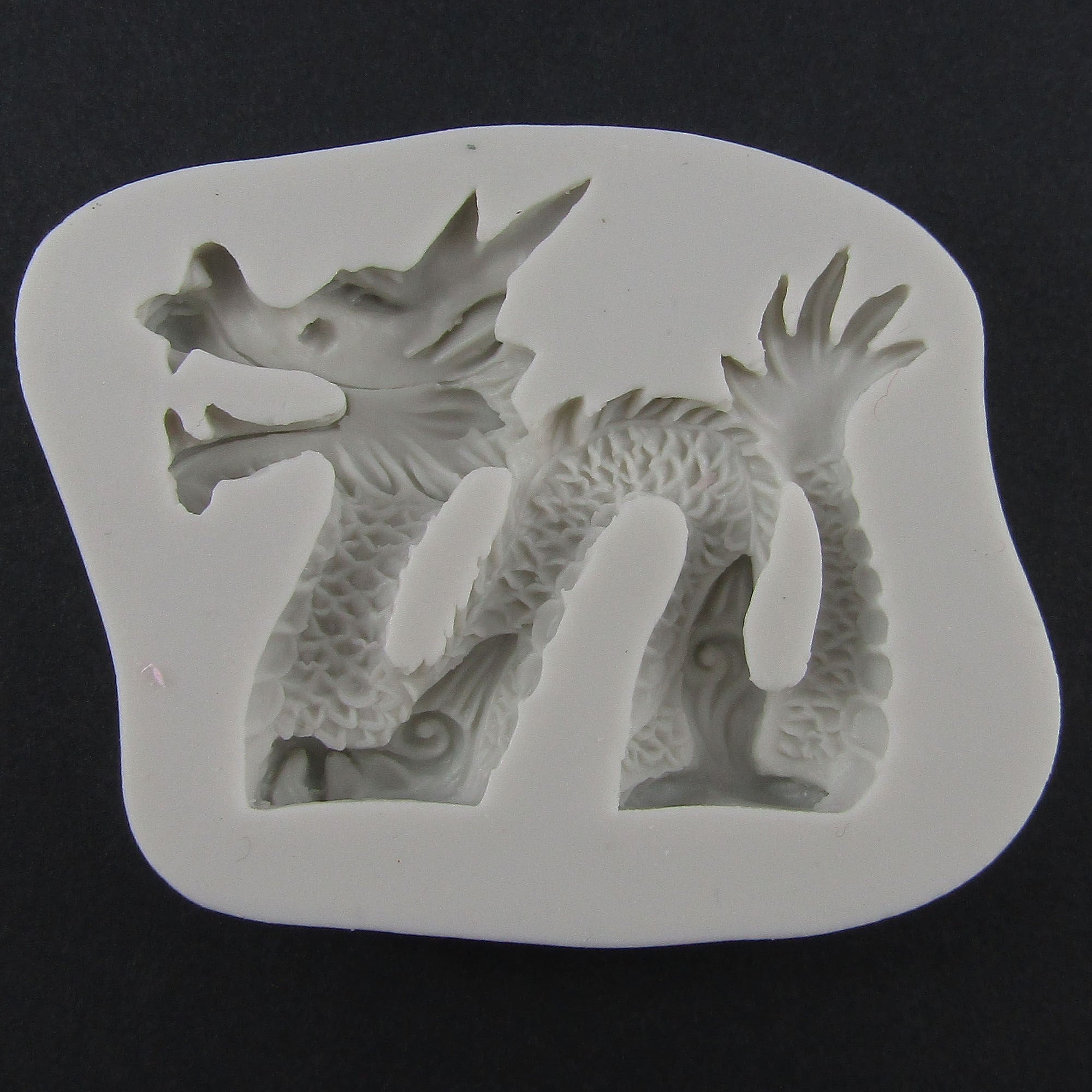 Dragon Pendant Charms Silicone Mold Jewelry Making Mold Earrings