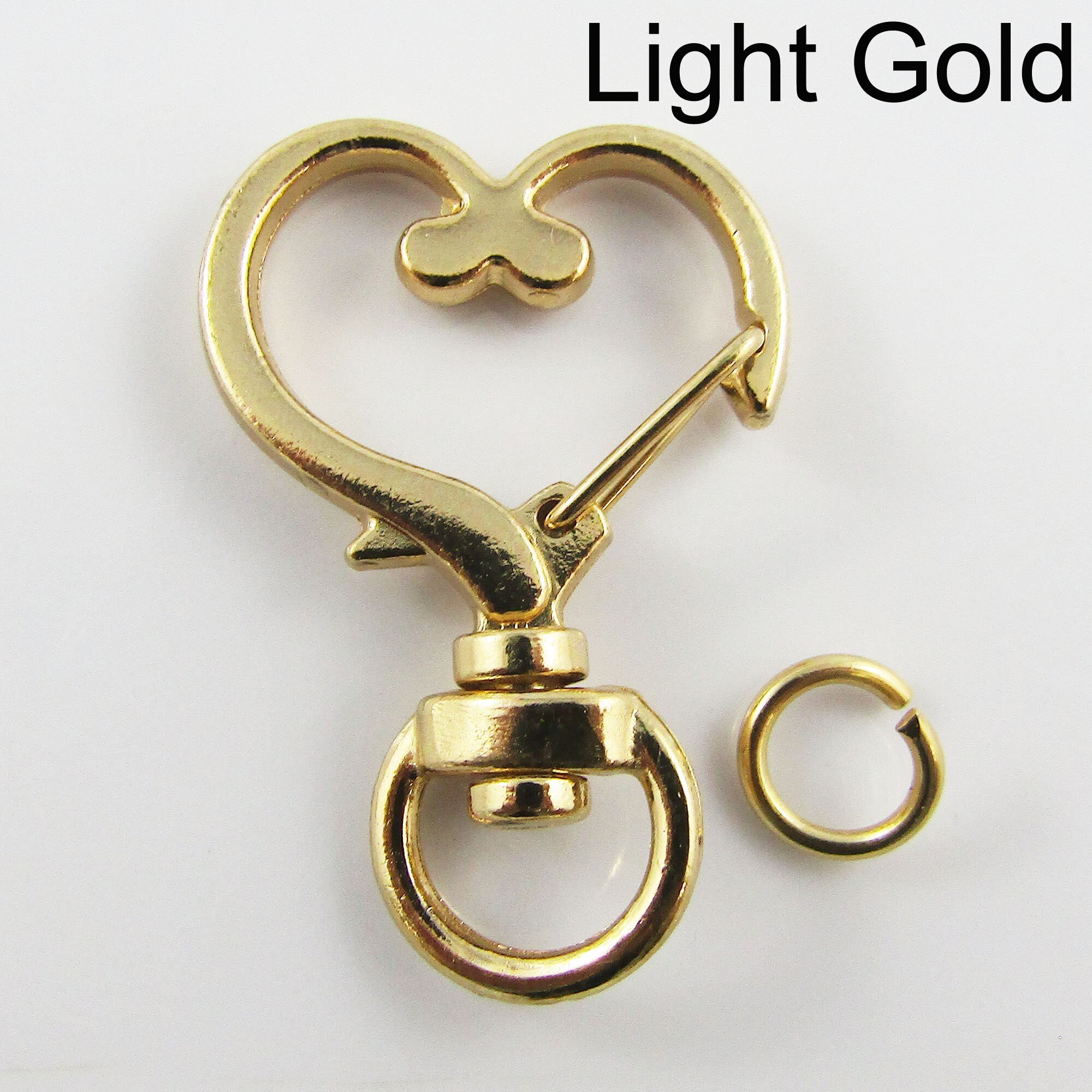 [OPEN YY] / ☆ 24FW SNAP HOOK KEYRING NECKLACE / BEIGE OPEN YY