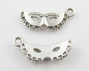 Bulk Masquerade Mask Charm Pendant Select Qty