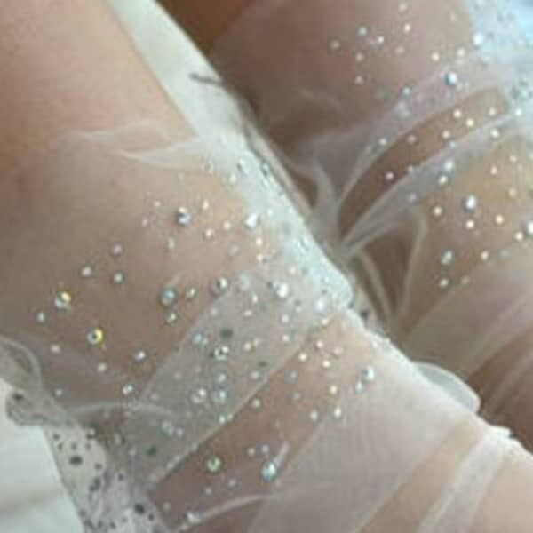 Shimmering Tulle Socks- Mystical Prism