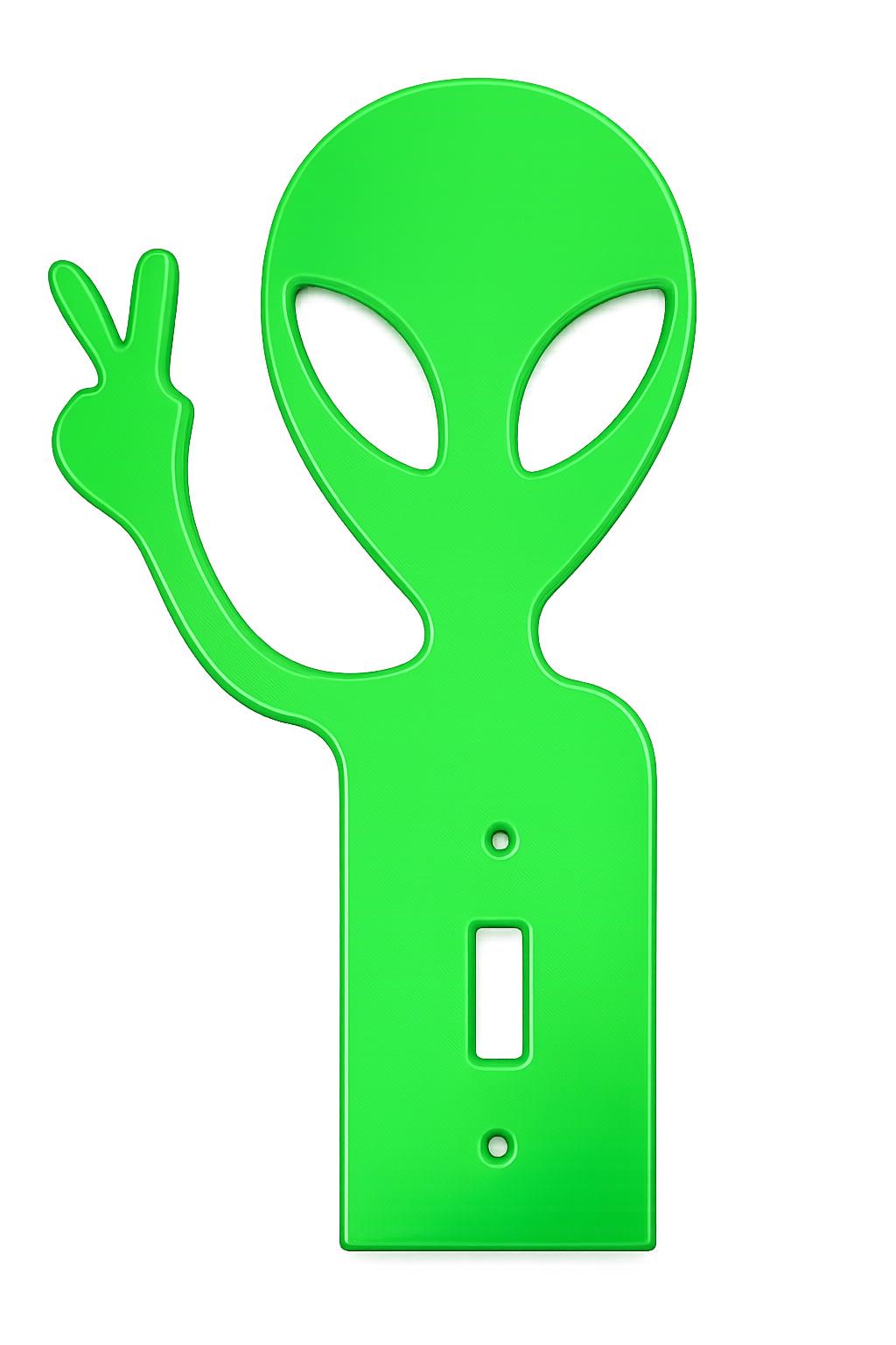 Alien Light Switch Cover - Etsy
