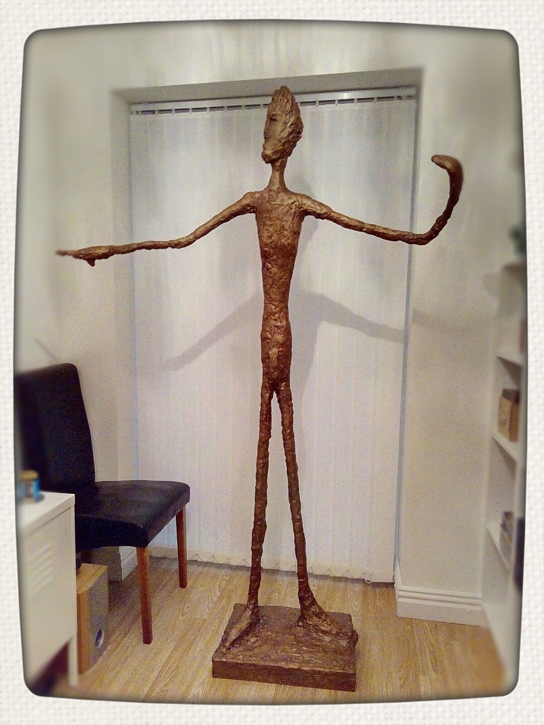 Alberto Giacometti Style Pointing Man Life Size One Off - Etsy
