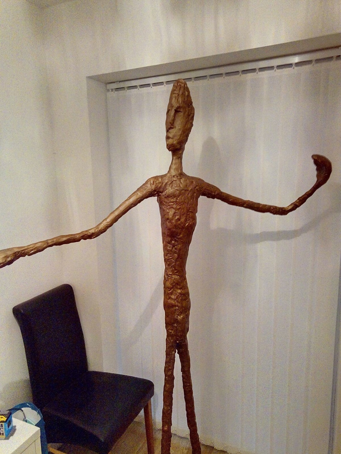 Alberto Giacometti Style Pointing Man Life Size One Off - Etsy
