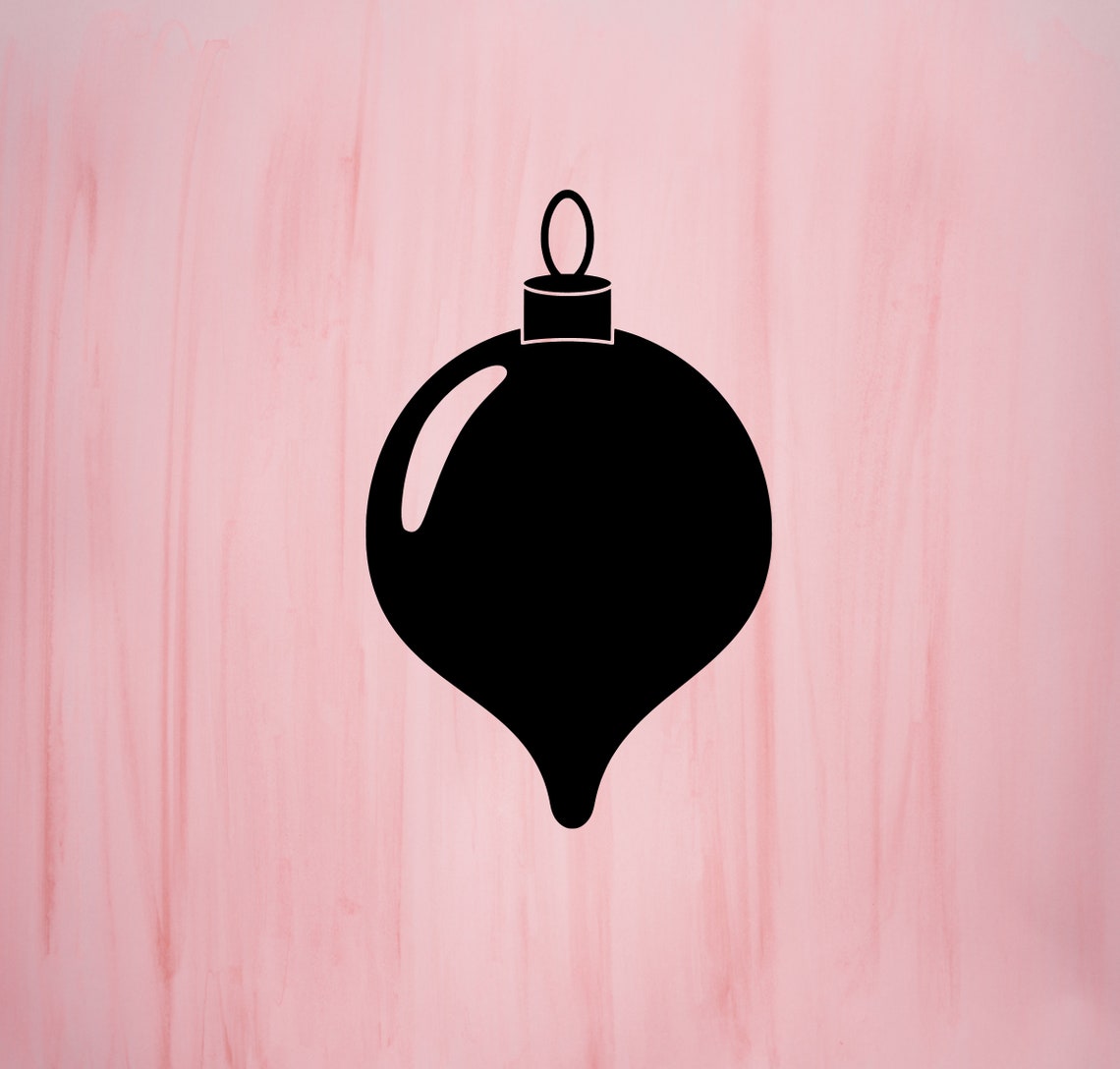 Christmas Ornament SVG Cut File .svg .png .jpg .dxf  Etsy