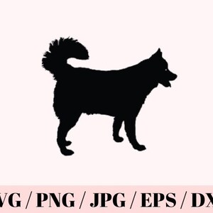 Husky SVG Cut File, svg png jpg dxf psd Cricut Cut Files