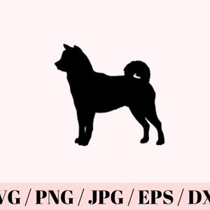 Shiba Inu SVG Cut File, svg png jpg dxf psd Cricut Cut Files