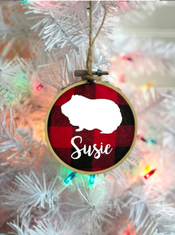 Personalized Pet Ornament Guinea Pig Christmas Ornament Dog Etsy image 0 - Personalized Pet Ornament Guinea Pig Christmas Ornament Dog Etsy