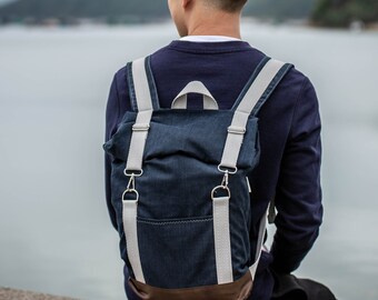15 Laptop backpack for everyday use bordeux lightweight canvas for bike Roll top city backpack burgundy womens rolltop backpack