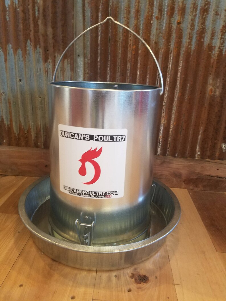 Duncan S Poultry 25 Lb Hanging Chicken Feeder It S Etsy
