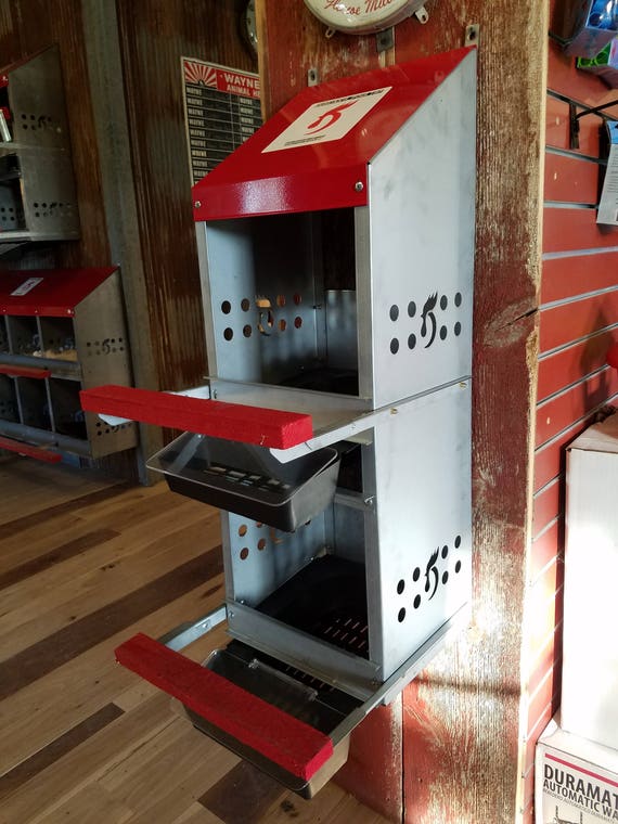 New Brower 6 Hole Galvanized Hen Nest Chicken Nesting Laying Box Made in USA!