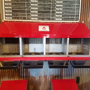 Duncans 4 Hole in a Row!! Roll Out Chicken Nest with Covered Trays.  Made in Iowa!!  PREORDER NOW - For shipping May 11th.
