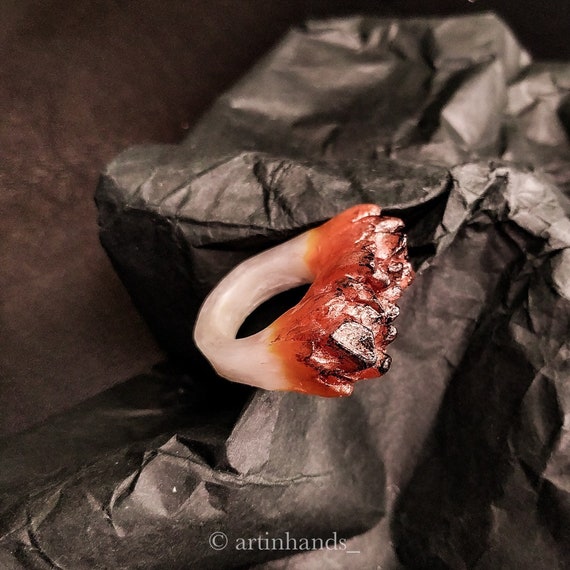 Cersei Lannister Citrine Ring Game of Thrones Replica for Cosplay