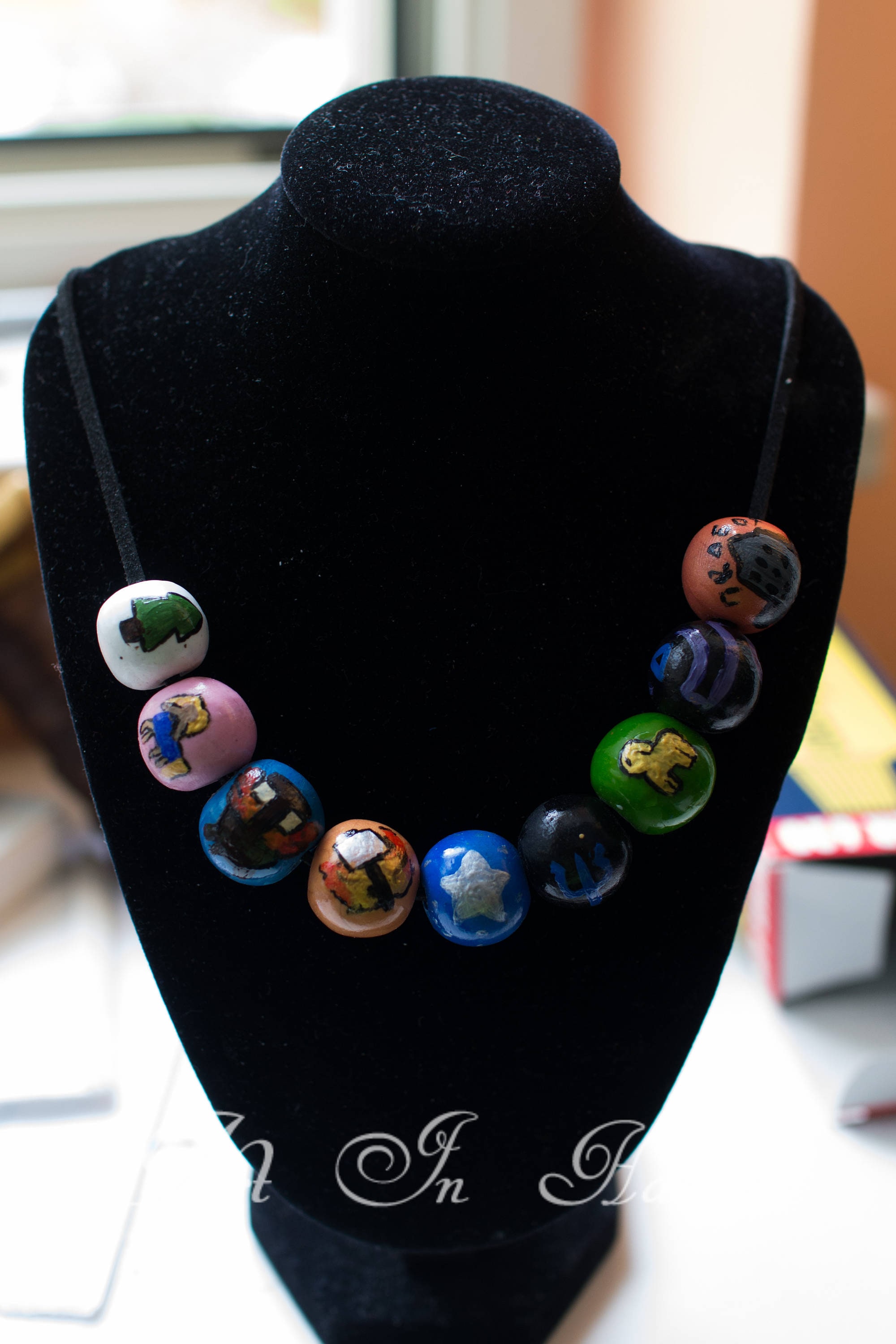 Percy Jackson Annabeth Chase Necklace Beads Camp Halfblood Etsy