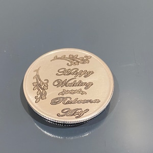 Fine 999 Silver Logo/Photo Coin. Design & Create Your Own Exquisitely Engraved Custom Logo/Photo Coin . Different sizes 10g, 20g, 50g, 100g