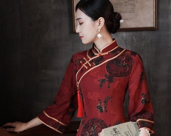 winter qipao