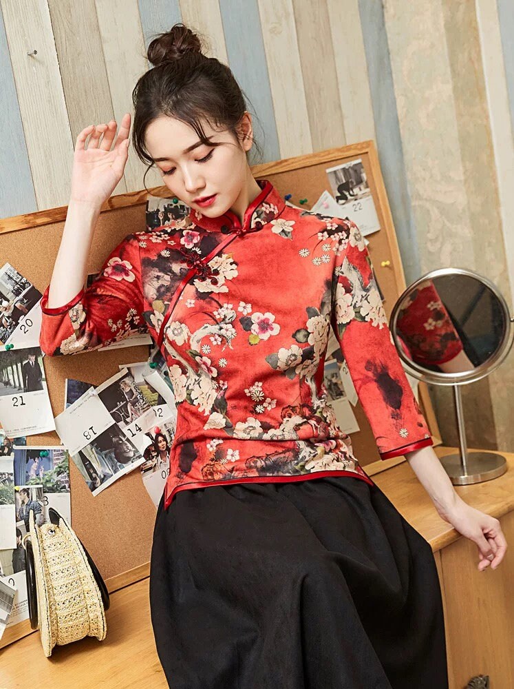 Cheongsam Pajamas Etsy Singapore