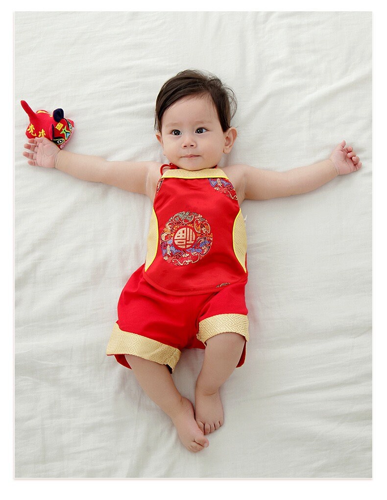 uitglijden Voorschrijven buis Chinese baby outfit - Etsy Nederland