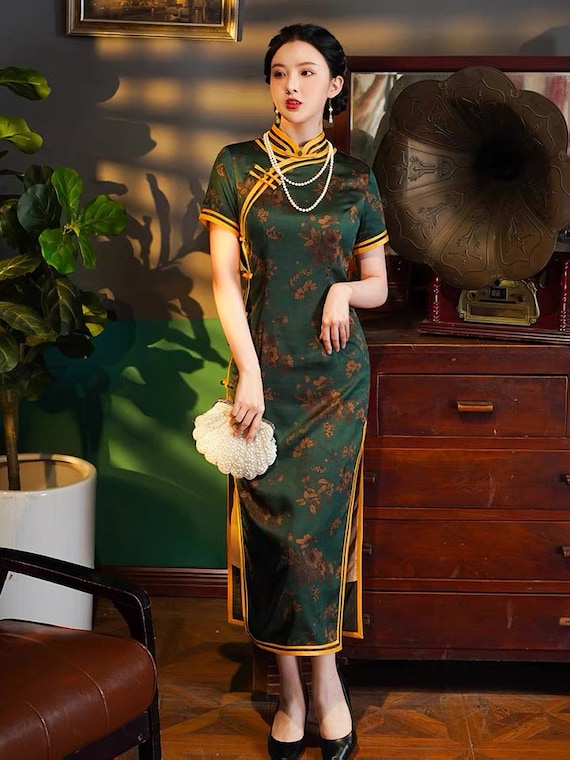 Cheongsam green hotsell