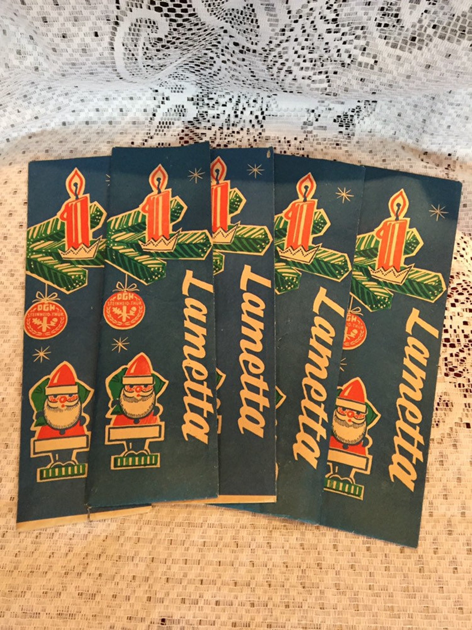 Christmas Tree Lametta German Tinsel for the Christmas Tree A German