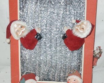 Spécial Noël**Collection de décorations de Noël vintage~Père Noël~Guirlande~Champignons~Pure nostalgie !!