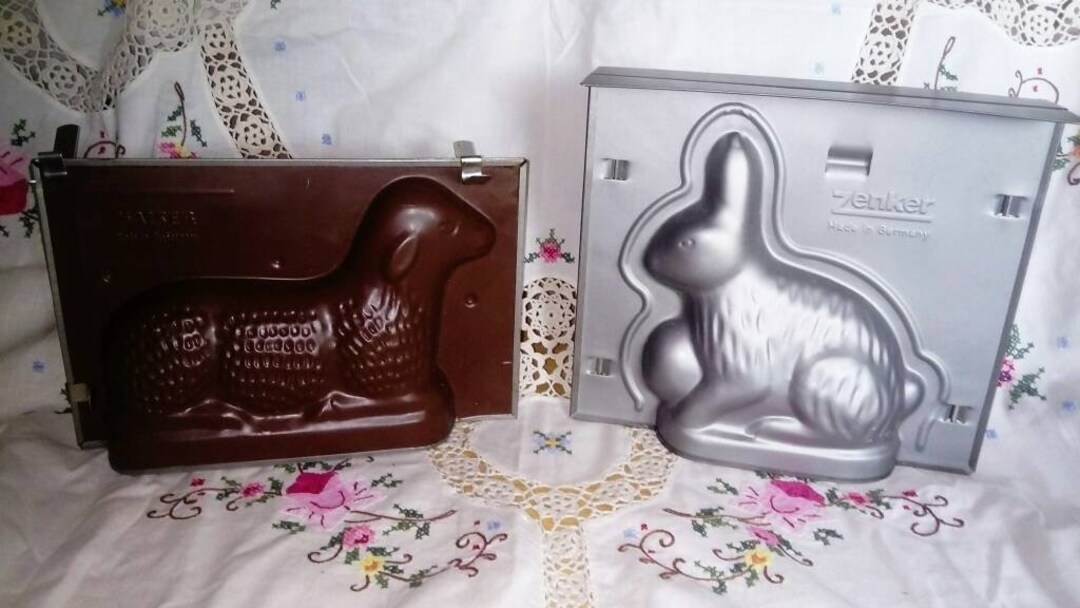 German Easter Bunny or Lamb Baking Formbunny Cake Formeaster Baking