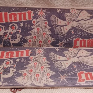 1 Very Old Pack of  German Tinsel~Heavy Metal Tinsel~Lametta Tinsel~SILVER~Collectors Tinsel