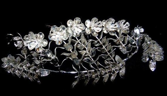 Vintage German Wedding Crown~25th Wedding Annivers