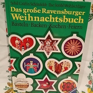 Vintage German Christmas Book~Baking, stories, crafts , songs , and so much more !! German Christmas Book~