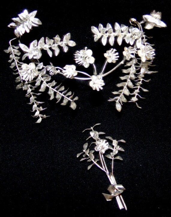 Vintage German Wedding Crown~25th Wedding Annivers