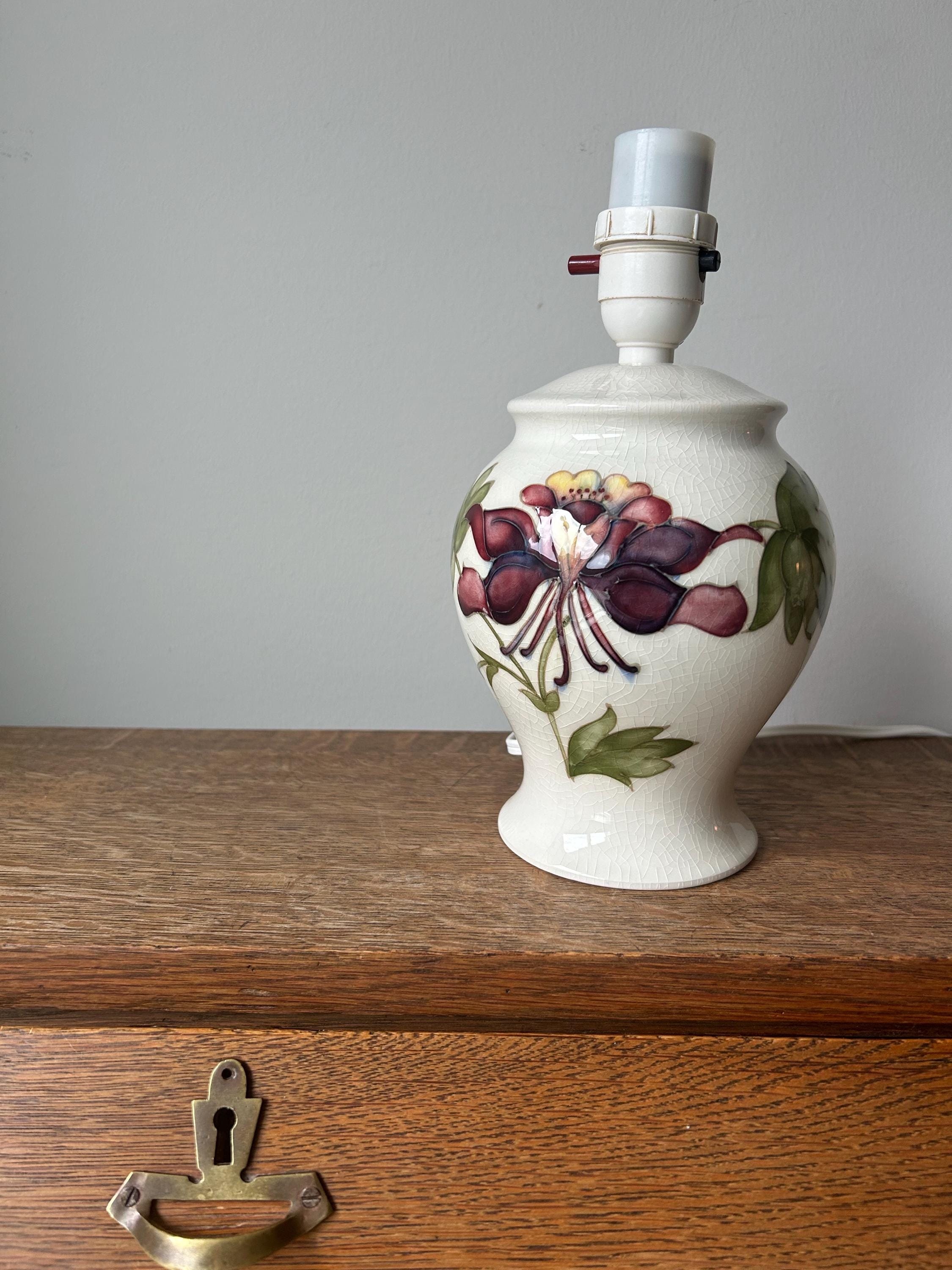 Moorcroft Lamp - Etsy Moorcroft Lamp - Etsy