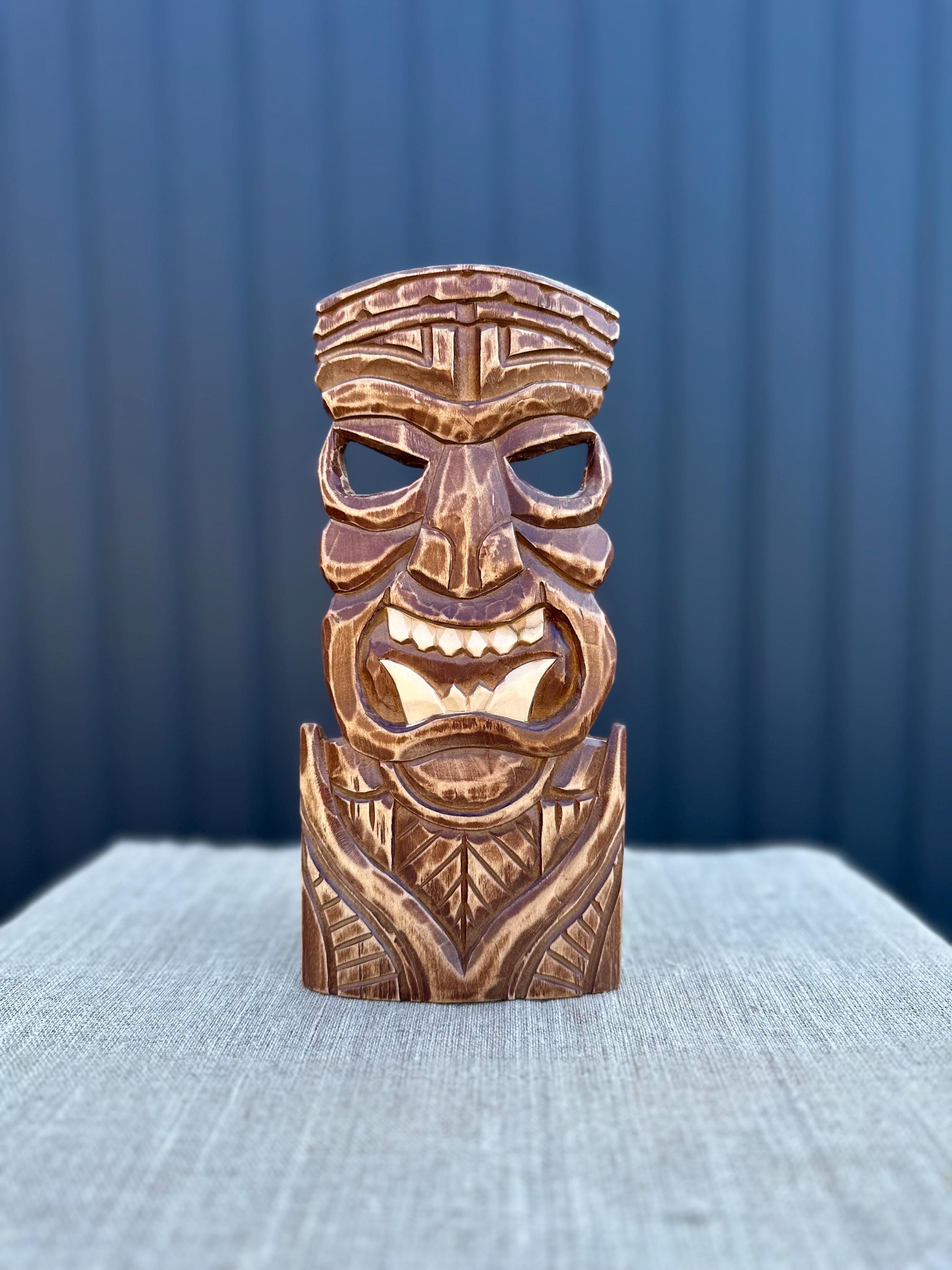 Déco murale Grand masque Tiki 93 cm à prix minis sur