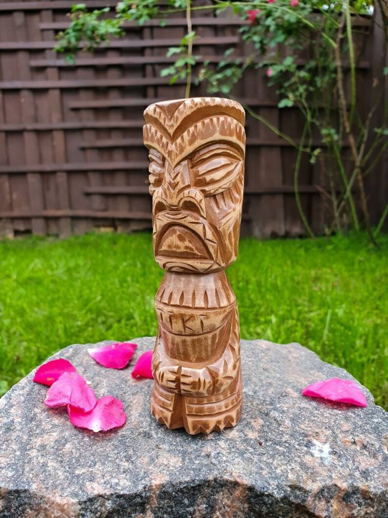 mini tiki statues