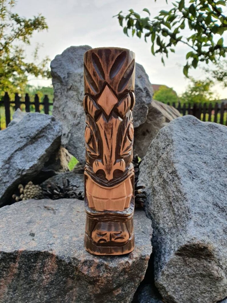 mini tiki statues