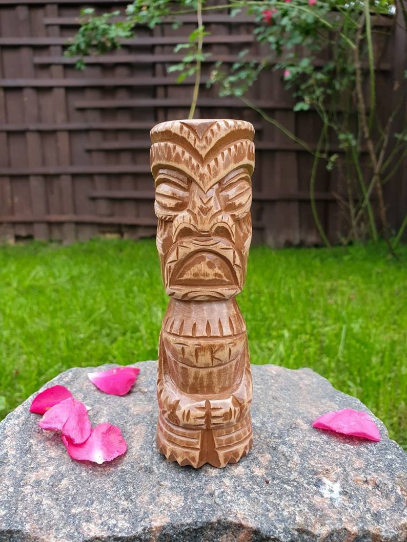 Hawaiian Tiki Statue Etsy