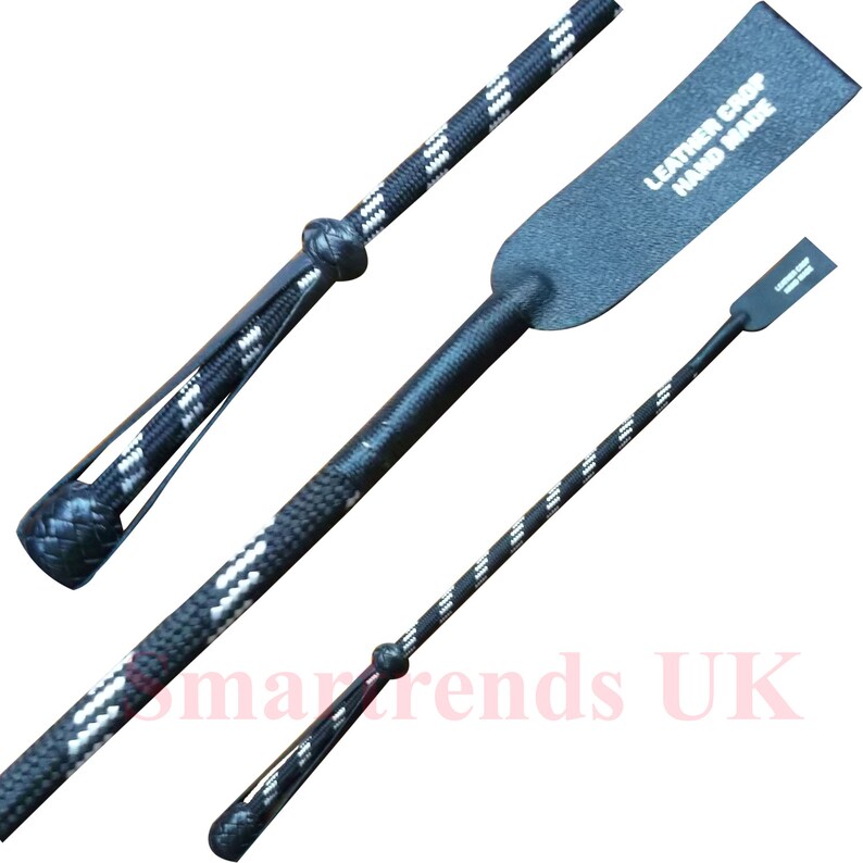 New Horse Riding Stick Crop Whip HANDMADE Leather Equestrian Etsy