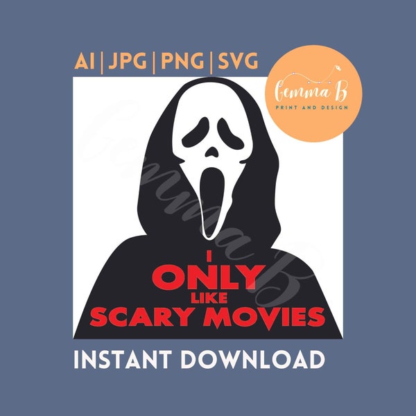 Halloween SVG | Scream Movie | Scream SVG| Scary Movies | 90s Movie | Scream mask SVG | Horror movie Svg | Horror movie quotes | Cricut svg