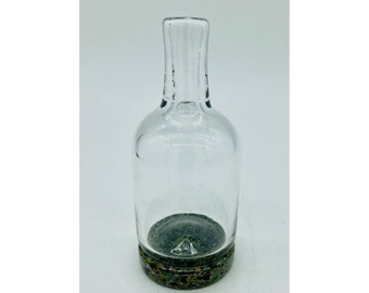 Hand Blown Glass: Camo Bud Vase/Perfume Bottle