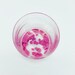 Hand Blown Glass: Pink Polka Dot Rocks Glass - Etsy