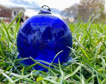 Hand Blown Glass: Cobalt Blue Ornament