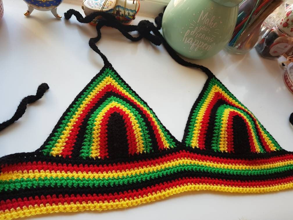 rasta bralette