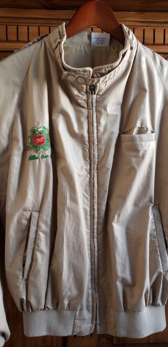 80s-90'S Richard A. Leslie Birdie Varsity Jacket, Made in USA, Men's Size L unclear wine-red Vintage Second Hand