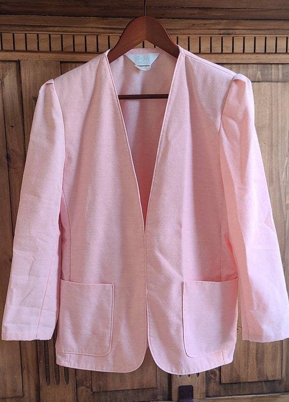 Vintage Tan Jay Women's Blazer