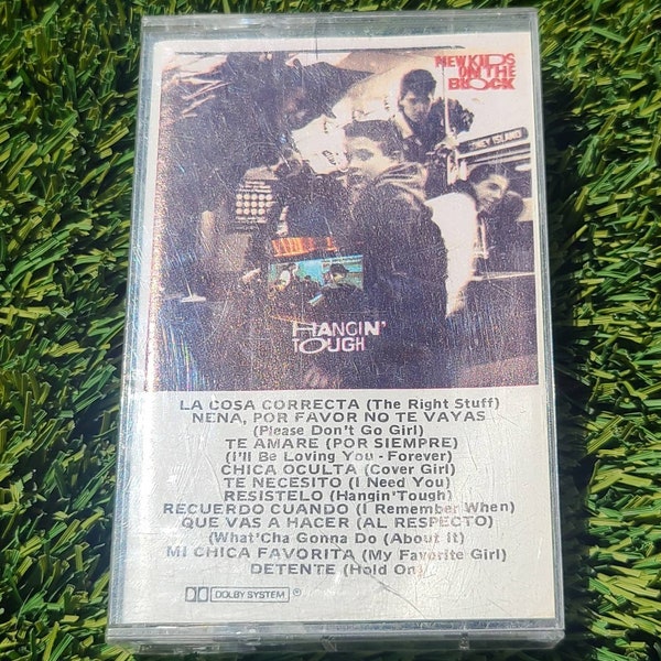 NKOTB-New Kids on the Block- Hangin' Tough Cassette Tape-Spanish Version