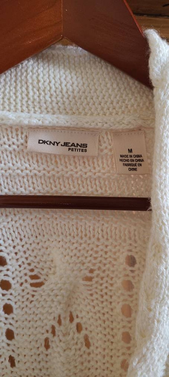 Vintage DKNY Women's Knit Sweater - image 5
