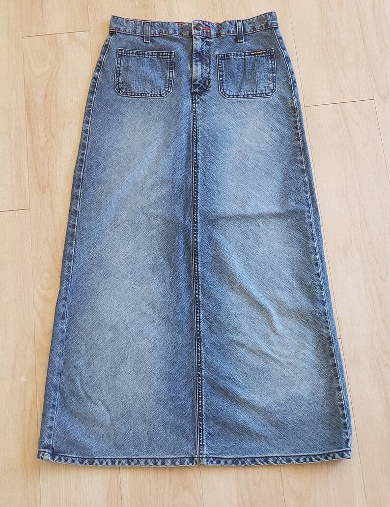 ralph lauren jean skirt