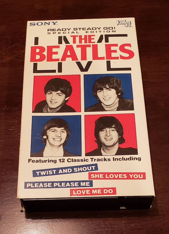 The Beatles Live VHS Video Tested Working Preowned - Etsy